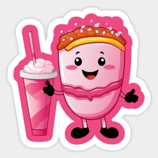 kawaii Ice cream  T-Shirt cute Candy food gilrl Sticker